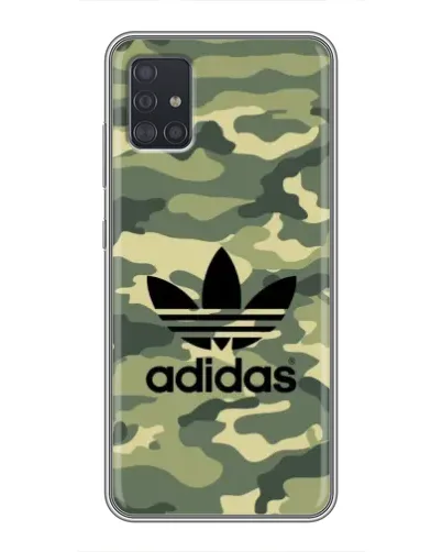 Чехол для Samsung Galaxy A51 (A515) с картинкой «Милитари стиль Adidas»