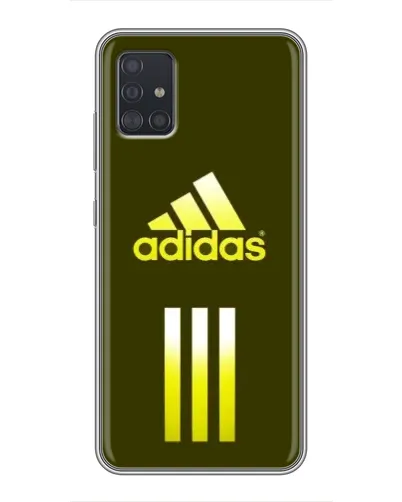 Чехол для Samsung Galaxy A51 (A515) с картинкой «Оливковый градиент Adidas»
