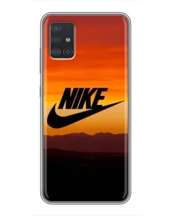 Чехол для Samsung Galaxy A51 (A515) с картинкой «Nike — вечерний горизонт»