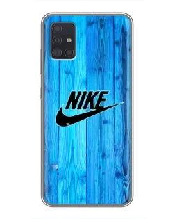 Чехол для Samsung Galaxy A51 (A515) с картинкой «Голубое дерево Nike»