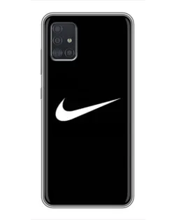 Чехол для Samsung Galaxy A51 (A515) с картинкой «Минималистический Найк»