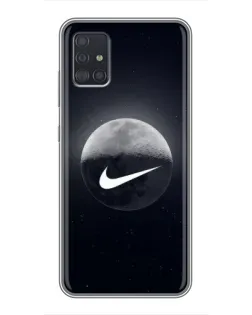 Чехол для Samsung Galaxy A51 (A515) с картинкой «Nike в стиле граффити»