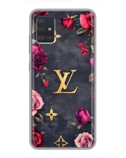 Чехол для Samsung Galaxy A51 (A515) с картинкой «Цветочный Louis Vuitton»