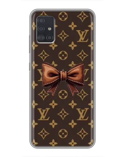 Чехол для Samsung Galaxy A51 (A515) с картинкой «LV с бантом» Чехол для Samsung Galaxy A51 (A515) с картинкой «LV с бантом»