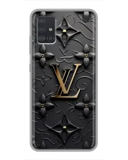 Чехол для Samsung Galaxy A51 (A515) с картинкой «Кожаная текстура LV»