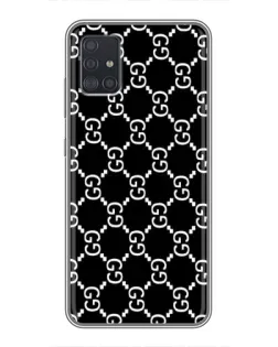 Чехол для Samsung Galaxy A51 (A515) с картинкой «Gucci — сетчатый паттерн»