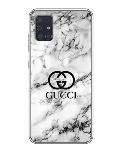 Чехол для Samsung Galaxy A51 (A515) с картинкой «Gucci — мраморный шик»