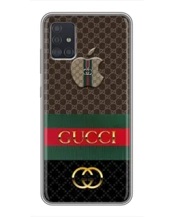 Чехол для Samsung Galaxy A51 (A515) с картинкой «Gucci — брендированный десерт»