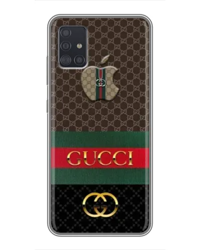 Чехол для Samsung Galaxy A51 (A515) с картинкой «Gucci — брендированный десерт»