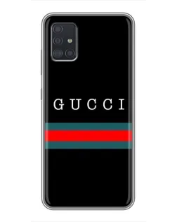 Чехол для Samsung Galaxy A51 (A515) с картинкой «Gucci — красный пояс»