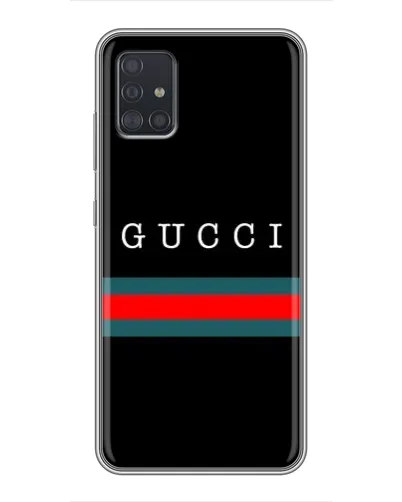 Чехол для Samsung Galaxy A51 (A515) с картинкой «Gucci — красный пояс»