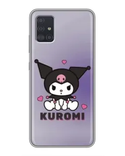 Чехол для Samsung Galaxy A51 (A515) с картинкой «Kuromi — фиолетовый арт»