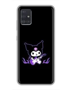 Чехол для Samsung Galaxy A51 (A515) с картинкой «Электрическая Kuromi»