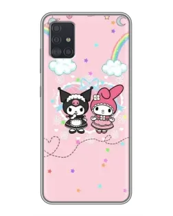 Чехол для Samsung Galaxy A51 (A515) с картинкой «My Melody и Kuromi»