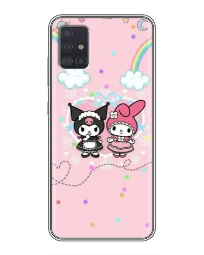 Чехол для Samsung Galaxy A51 (A515) с картинкой «My Melody и Kuromi» Чехол для Samsung Galaxy A51 (A515) с картинкой «My Melody и Kuromi»