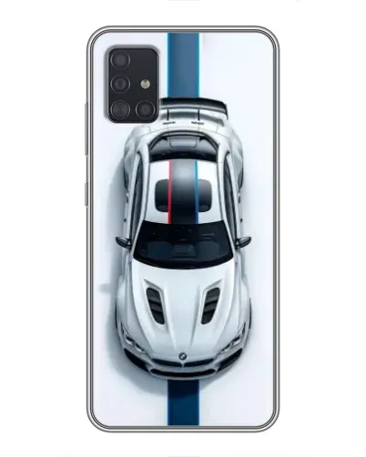 Чехол для Samsung Galaxy A51 (A515) с картинкой «Вид сверху — BMW M»