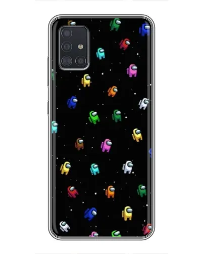 Чехол для Samsung Galaxy A51 (A515) с картинкой «Экипаж Among Us»