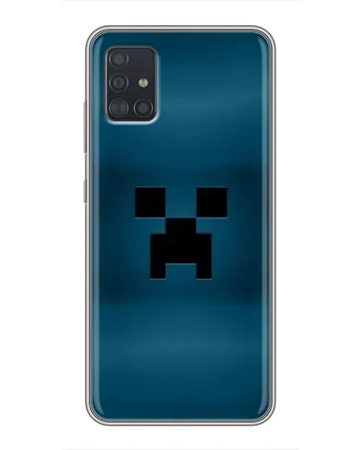 Чехол для Samsung Galaxy A51 (A515) с картинкой «Крипер текстура»