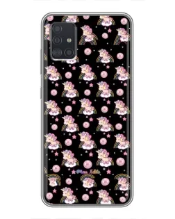 Чехол для Samsung Galaxy A51 (A515) с картинкой «Magic Unicorn паттерн»