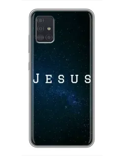 Чехол для Samsung Galaxy A51 (A515) с картинкой «Звездное небо Jesus»