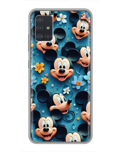 Чехол для Samsung Galaxy A51 (A515) с картинкой «Паттерн Микки и Минни» Чехол для Samsung Galaxy A51 (A515) с картинкой «Паттерн Микки и Минни»
