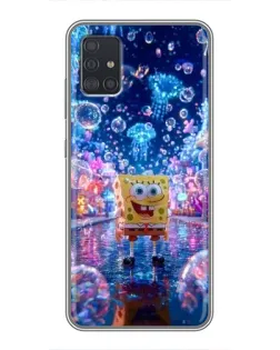 Чехол для Samsung Galaxy A51 (A515) с картинкой «Неоновый океан»