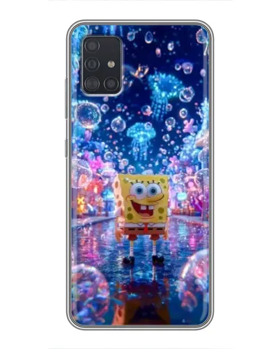 Чехол для Samsung Galaxy A51 (A515) с картинкой «Неоновый океан»