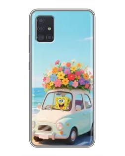 Чехол для Samsung Galaxy A51 (A515) с картинкой «Автомобильное путешествие»