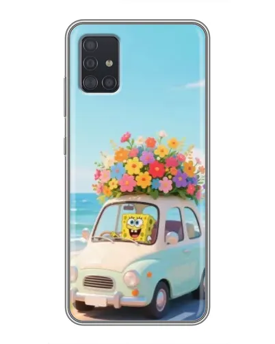 Чехол для Samsung Galaxy A51 (A515) с картинкой «Автомобильное путешествие»