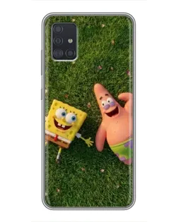 Чехол для Samsung Galaxy A51 (A515) с картинкой «Друзья на лужайке» Чехол для Samsung Galaxy A51 (A515) с картинкой «Друзья на лужайке»
