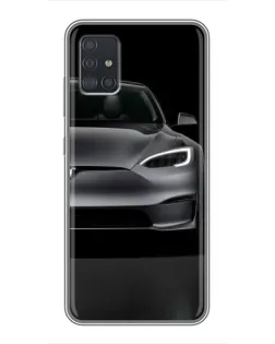 Чехол для Samsung Galaxy A51 (A515) с картинкой «Tesla Model S Look» Чехол для Samsung Galaxy A51 (A515) с картинкой «Tesla Model S Look»