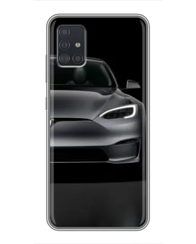 Чехол для Samsung Galaxy A51 (A515) с картинкой «Tesla Model S Look»