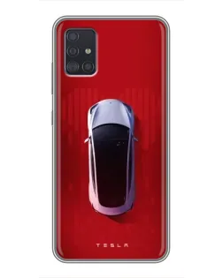 Чехол для Samsung Galaxy A51 (A515) с картинкой «Tesla Top View» Чехол для Samsung Galaxy A51 (A515) с картинкой «Tesla Top View»