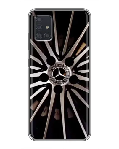 Чехол для Samsung Galaxy A51 (A515) с картинкой «Диск Mercedes» Чехол для Samsung Galaxy A51 (A515) с картинкой «Диск Mercedes»