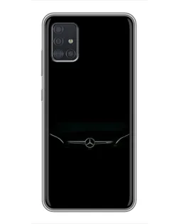 Чехол для Samsung Galaxy A51 (A515) с картинкой «Mercedes Stealth Look»