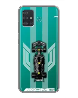 Чехол для Samsung Galaxy A51 (A515) с картинкой «Mercedes AMG Petronas»