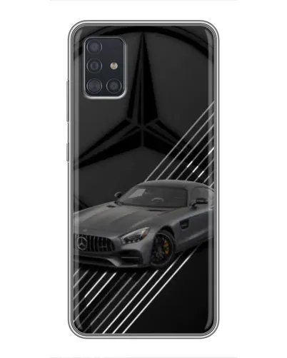 Чехол для Samsung Galaxy A51 (A515) с картинкой «Mercedes AMG — графика» Чехол для Samsung Galaxy A51 (A515) с картинкой «Mercedes AMG — графика»
