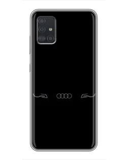 Чехол для Samsung Galaxy A51 (A515) с картинкой «Audi — световой подпись» Чехол для Samsung Galaxy A51 (A515) с картинкой «Audi — световой подпись»