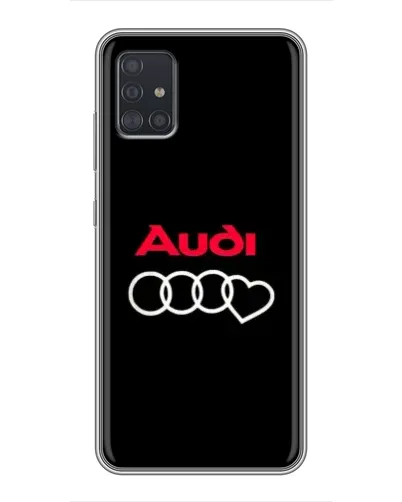 Чехол для Samsung Galaxy A51 (A515) с картинкой «Логотип Audi Heart» Чехол для Samsung Galaxy A51 (A515) с картинкой «Логотип Audi Heart»