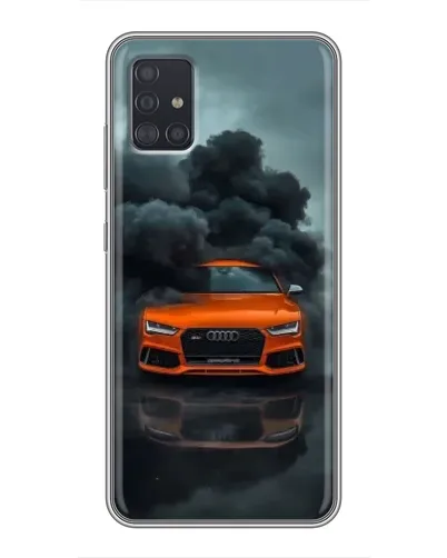 Чехол для Samsung Galaxy A51 (A515) с картинкой «Audi в облаках дыма» Чехол для Samsung Galaxy A51 (A515) с картинкой «Audi в облаках дыма»