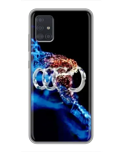 Чехол для Samsung Galaxy A51 (A515) с картинкой «Энергия лого Audi» Чехол для Samsung Galaxy A51 (A515) с картинкой «Энергия лого Audi»