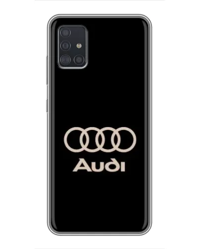 Чехол для Samsung Galaxy A51 (A515) с картинкой «Audi — золотой логотип» Чехол для Samsung Galaxy A51 (A515) с картинкой «Audi — золотой логотип»