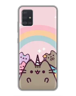 Чехол для Samsung Galaxy A51 (A515) с картинкой «Единорог Pusheen»