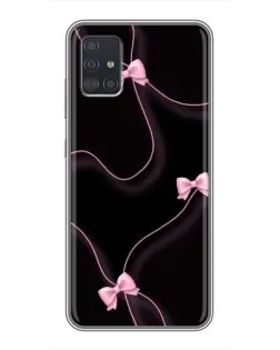 Чехол для Samsung Galaxy A51 (A515) с картинкой «Розовые ленты»