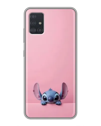 Чехол для Samsung Galaxy A51 (A515) с картинкой «Stitch выглядывает»