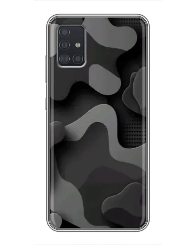 Чехол для Samsung Galaxy A51 (A515) с картинкой «Темный абстрактный камуфляж» Чехол для Samsung Galaxy A51 (A515) с картинкой «Темный абстрактный камуфляж»