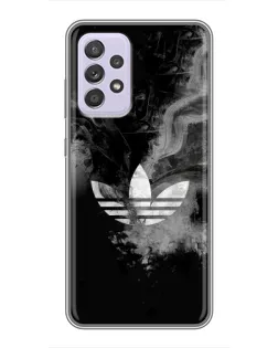 Чехол для Samsung Galaxy A52 5G (A526) с картинкой «Абстрактный дым Adidas»