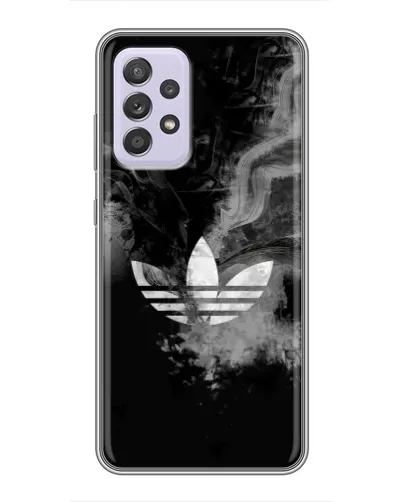 Чехол для Samsung Galaxy A52 5G (A526) с картинкой «Абстрактный дым Adidas»