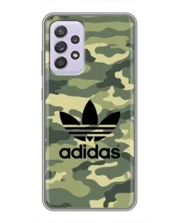 Чехол для Samsung Galaxy A52 5G (A526) с картинкой «Милитари стиль Adidas»