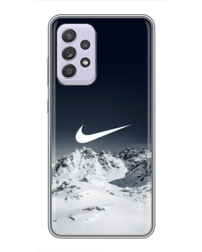 Чехол для Samsung Galaxy A52 5G (A526) с картинкой «Nike — зимние горы» Чехол для Samsung Galaxy A52 5G (A526) с картинкой «Nike — зимние горы»